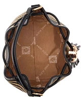 Anne Klein Convertible Strap Small Bucket Bag