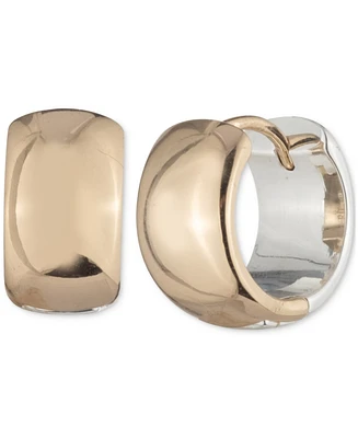 Lauren Ralph Lauren Two-Tone Extra-Small Hoop Earrings, 0.4"