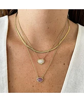 Adornia Fine Birthstone Necklace 14k Gold Vermeil