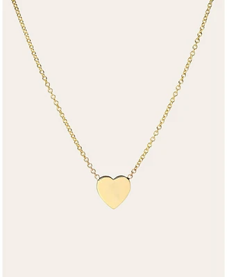 14k Gold Heart Necklace
