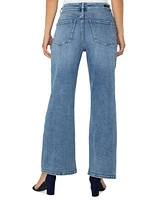 Liverpool Los Angeles Petite Stride High-Rise Wide-Leg Jeans
