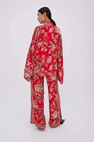 Raishma Studio Women's Hallie Red Kimono