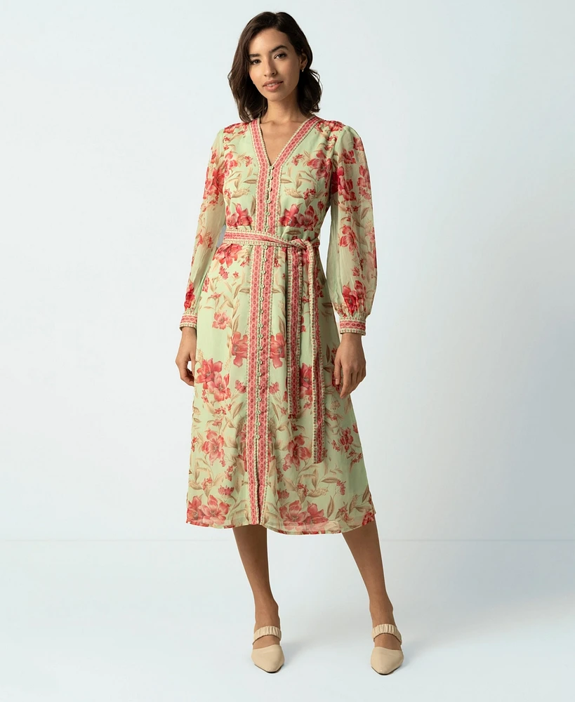 Raishma Studio Women's Naomi Green Dress