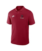 Nike Men's Crimson Alabama Tide Primetime Victory Legacy Vault Logo Performance Polo Shirt