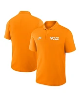 Nike Men's Tennessee Orange Volunteers Primetime Victory Legacy Vault Logo Performance Polo Shirt