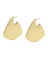 Steve Madden Geometric Statement Hoop Earrings