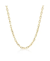 The Lovery Cable Link Chain Necklace 14K Gold 18 inches