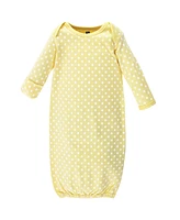 Hudson Baby Baby Girls Hudson Cotton Gowns, Daisy, Preemie/Newborn