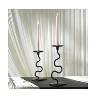 Nisi Candlestick Set Of 2