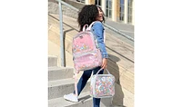 Packed Party Flower Shop Confetti Lunch Bag Cute Small Soft Insulated Lunchbox for Kids School Lunch Box Cooler Can Carry a Water Bottle, Ice Packs fo