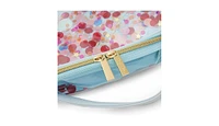 Packed Party Celebrate Every Day Insulated Lunch Box, Kids Lunch Bag for School, Cute Light Blue Lunch Bag