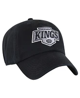 '47 Brand Men's Black Los Angeles Kings Core Logo Clean Up Adjustable Hat