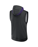 Nike Men's Black Tampa Bay Rays Authentic Collection Performance Sleeveless Pullover Hoodie