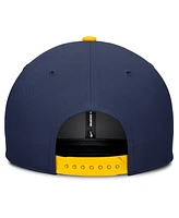 Nike Men's Navy/Gold Milwaukee Brewers Pro Performance Snapback Hat