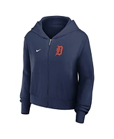 Nike Women's Navy Detroit Tigers Lightweight Full-Zip Hoodie