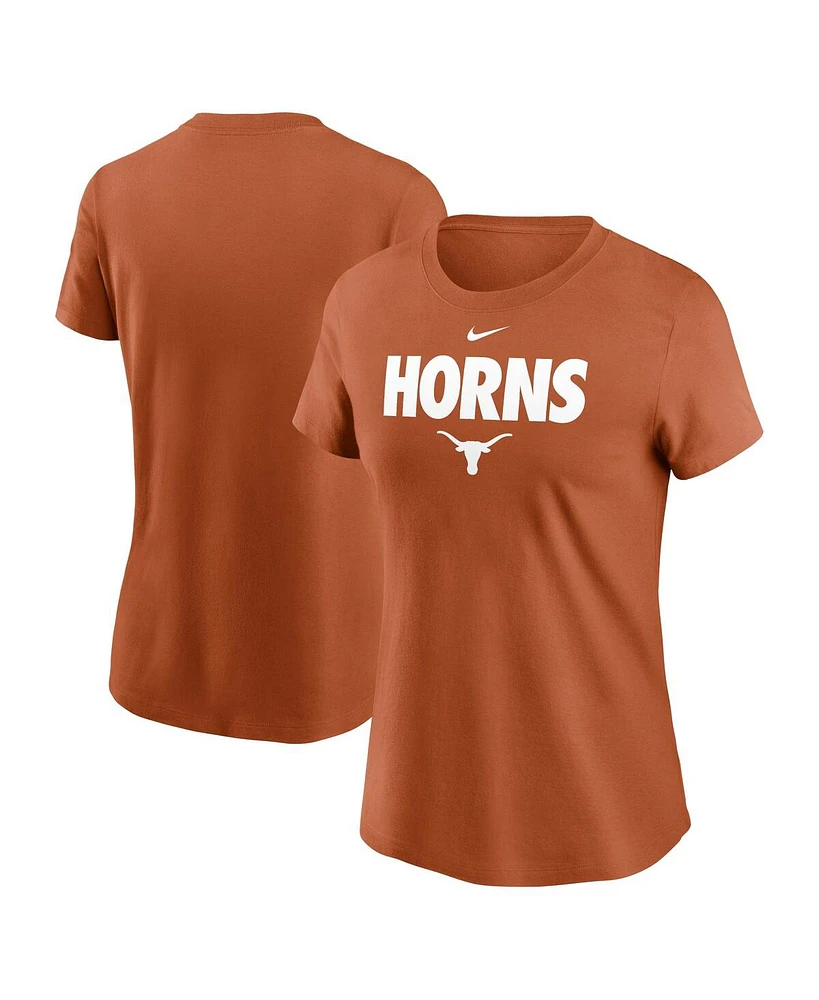 Nike Women's Texas Orange Longhorns Local Ultimate Chant T-Shirt