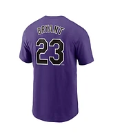 Nike Men's Kris Bryant Colorado Rockies Fuse Name Number T-Shirt