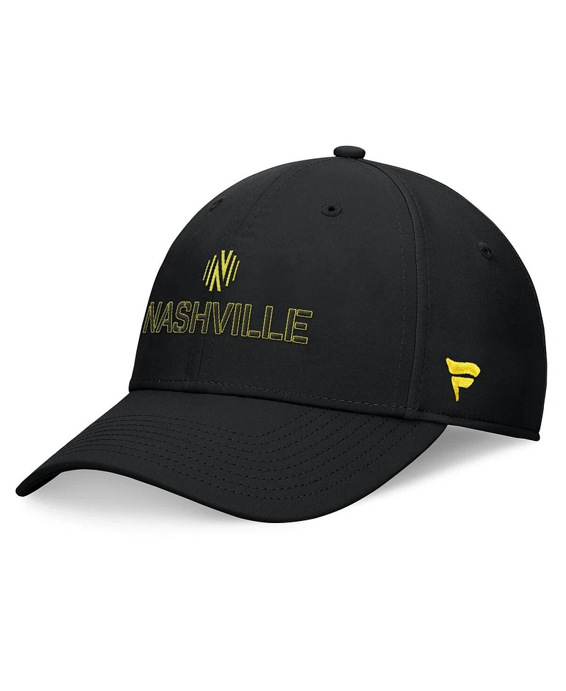 Fanatics Men's Black Nashville Sc Stealth Flex Hat