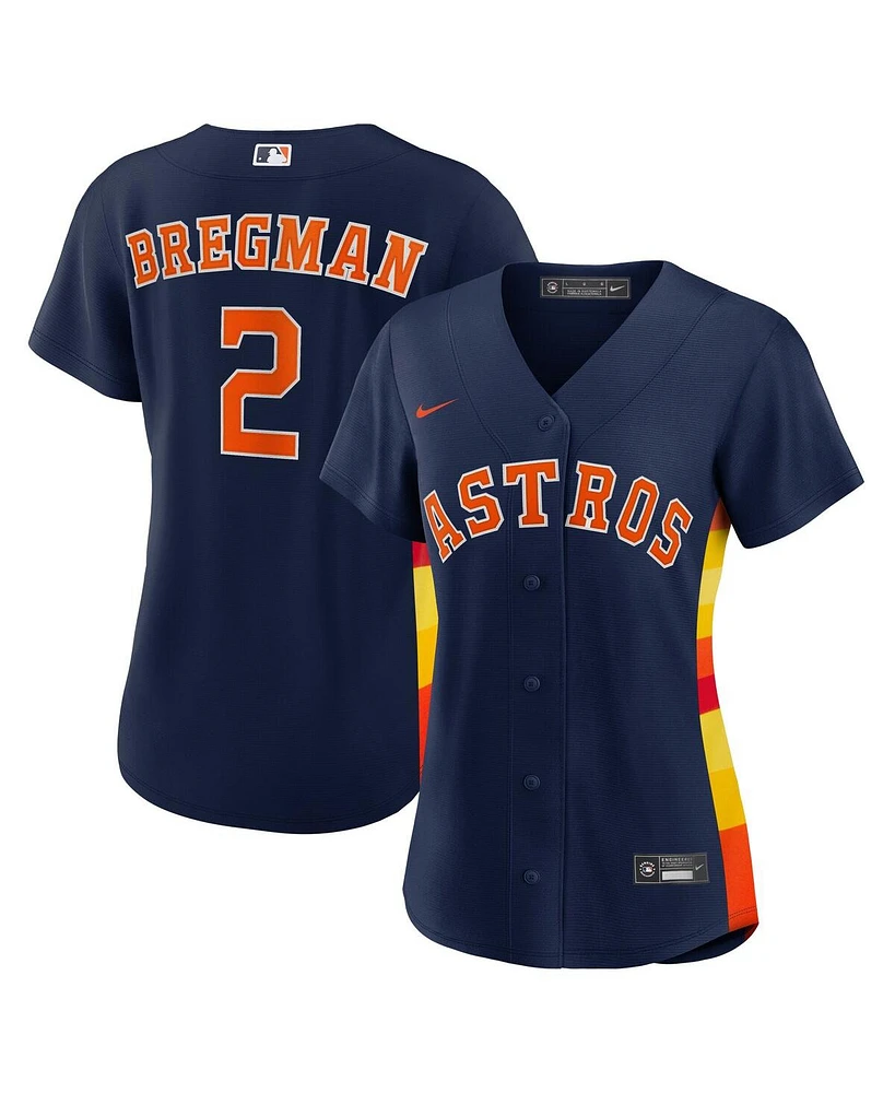 Nike Women's Navy Houston Astros Alternate Replica Player Jersey