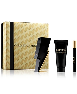 Carolina Herrera Men's 3-Pc. Bad Boy Eau de Toilette Gift Set