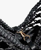I.n.c. International Concepts Kahtt Macrame Hobo Bag, Exclusively at Macy's