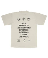 Playa Society Men's and Women's Cream Wnba Black History Month Every Game Premium T-Shirt