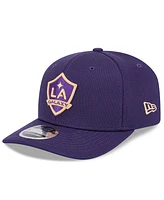 New Era Men's Purple La Galaxy 2025 Jersey Hook 9SEVENTY Stretch-Snap Hat