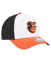 New Era Big Boys and Girls Black Baltimore Orioles Player Replica 9FORTY Adjustable Hat