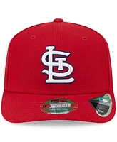 New Era Men's Red St. Louis Cardinals Player Replica 9SEVENTY Adjustable Hat