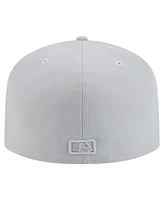 New Era Men's Gray Texas Rangers Colorpack 59FIFTY Fitted Hat