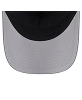 New Era Men's Gray New York Giants Domain A-Frame Trucker 9FORTY Adjustable Hat