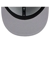 New Era Men's Gray/Navy Dallas Mavericks Color Pack 2-Tone 9FIFTY Snapback Hat