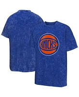 Outerstuff Men's Blue New York Knicks Rugged Defense T-Shirt
