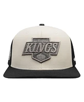 Pro Standard Men's Cream Los Angeles Kings French Terry Snapback Hat