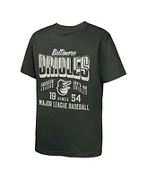 Outerstuff Big Boys and Girls Black Baltimore Orioles Headliner T-Shirt