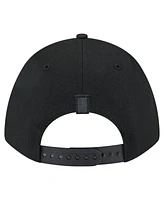 New Era Men's Black Memphis Grizzlies Game Day Flag A-Frame 9FORTY Adjustable Hat