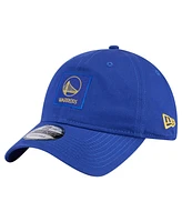 New Era Men's Golden State Warriors Blue Victory Grove Patch 9TWENTY Adjustable Hat