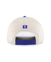 '47 Brand Men's Cream/Navy Texas Rangers Fiji Rope Hitch Adjustable Hat
