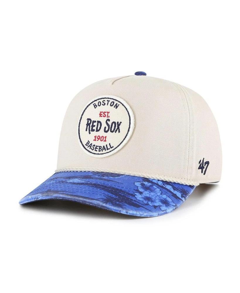 '47 Brand Men's Cream/Navy Boston Red Sox Fiji Rope Hitch Adjustable Hat