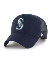 '47 Brand Men's Navy Seattle Mariners Ballpark Offside Adjustable Trucker Hat