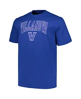 Champion Men's Royal Villanova Wildcats Big Tall Arch Over Logo T-Shirt