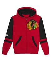 Outerstuff Preschool Red Chicago Blackhawks Face Off Full-Zip Hoodie