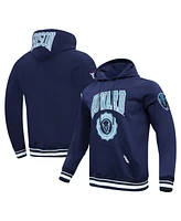 Pro Standard Men's Navy Howard Bison Crest Pullover Hoodie