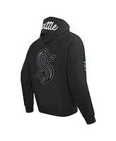 Pro Standard Men's Black Seattle Kraken Paint the City Pullover Hoodie