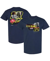 Team Penske Men's Navy Ryan Blaney Menards Car T-Shirt