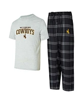 Concepts Sport Men's Wyoming Cowboys T-Shirt and Pants