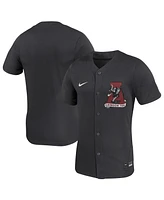Nike Men's and Women's Anthracite Alabama Crimson Tide Replica Softball Jersey