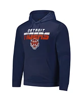 Dunbrooke Men's Navy Detroit Tigers Champion Pullover Hoodie