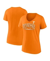Fanatics Women's Tennessee Orange Volunteers Fundamentals Script Foil T-Shirt