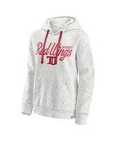 Fanatics Women's Oatmeal Detroit Red Wings True Classics Quilted Pullover Hoodie